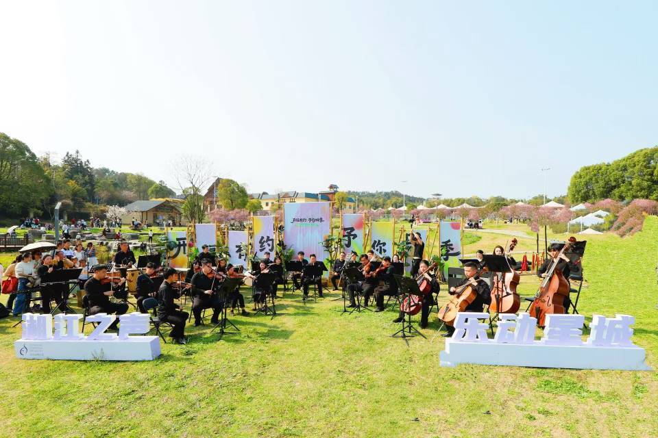 交响乐邂逅花海 长沙奏响“文旅+艺术”惠民乐章