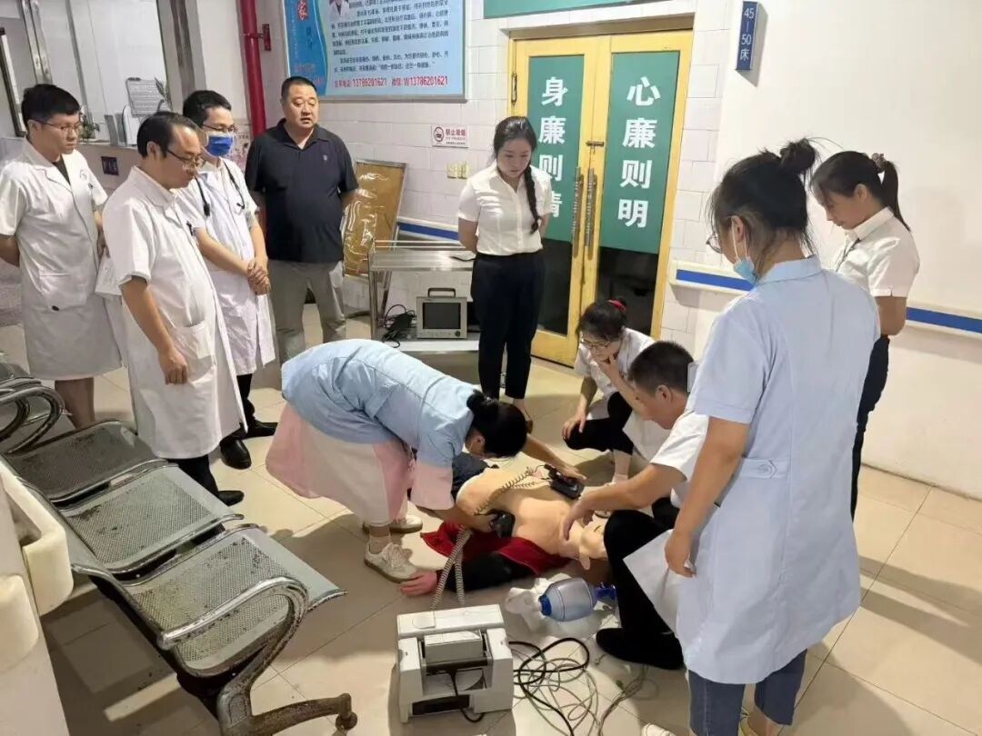 县域医共体上下联动，成功抢救一名哮喘持续状态患者