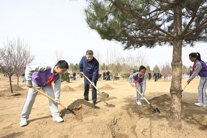 镜观·领航｜从植绿护绿，领悟总书记的政绩观
