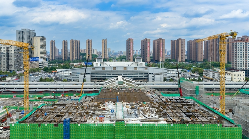 邵永铁路永州站改造工程有序推进