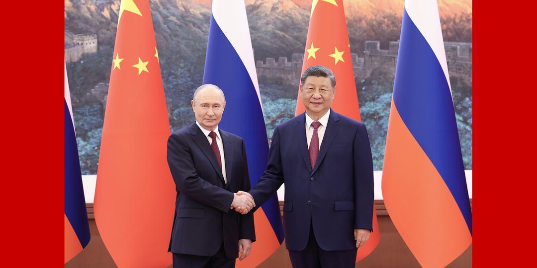 习近平同俄罗斯总统普京会谈
