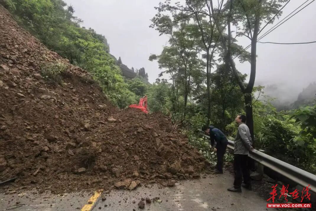 闻汛而动 湖南建投交科院技术驰援石门公路抢险一线