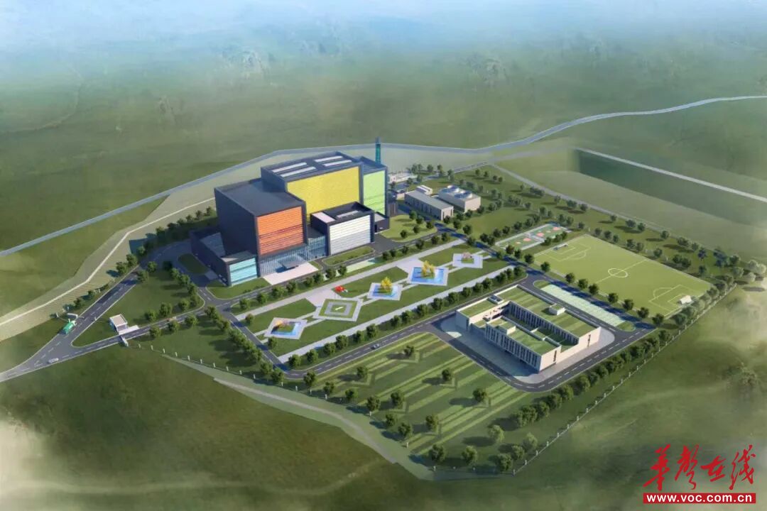 湖南建投六建吉尔吉斯斯坦奥什垃圾发电项目主体土建工程开工