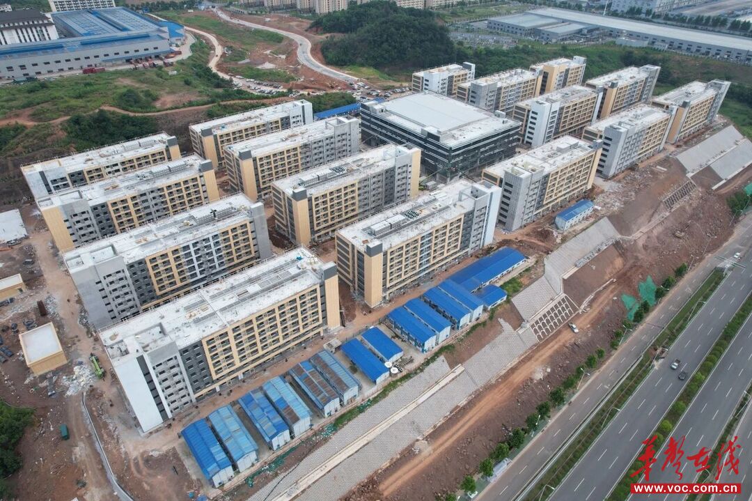 3092套暖心家园即将交付！湖南建投三建浏阳汇远蓝郡保障性租赁住房项目冲刺竣工验收