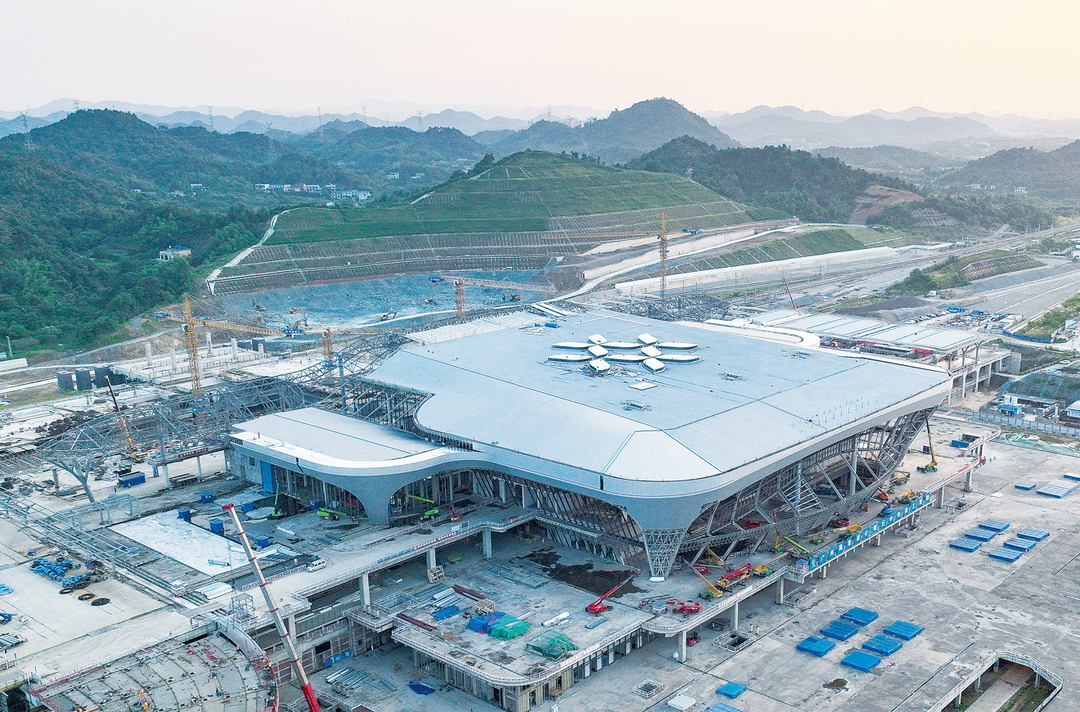 长沙高铁西站建设加速推进