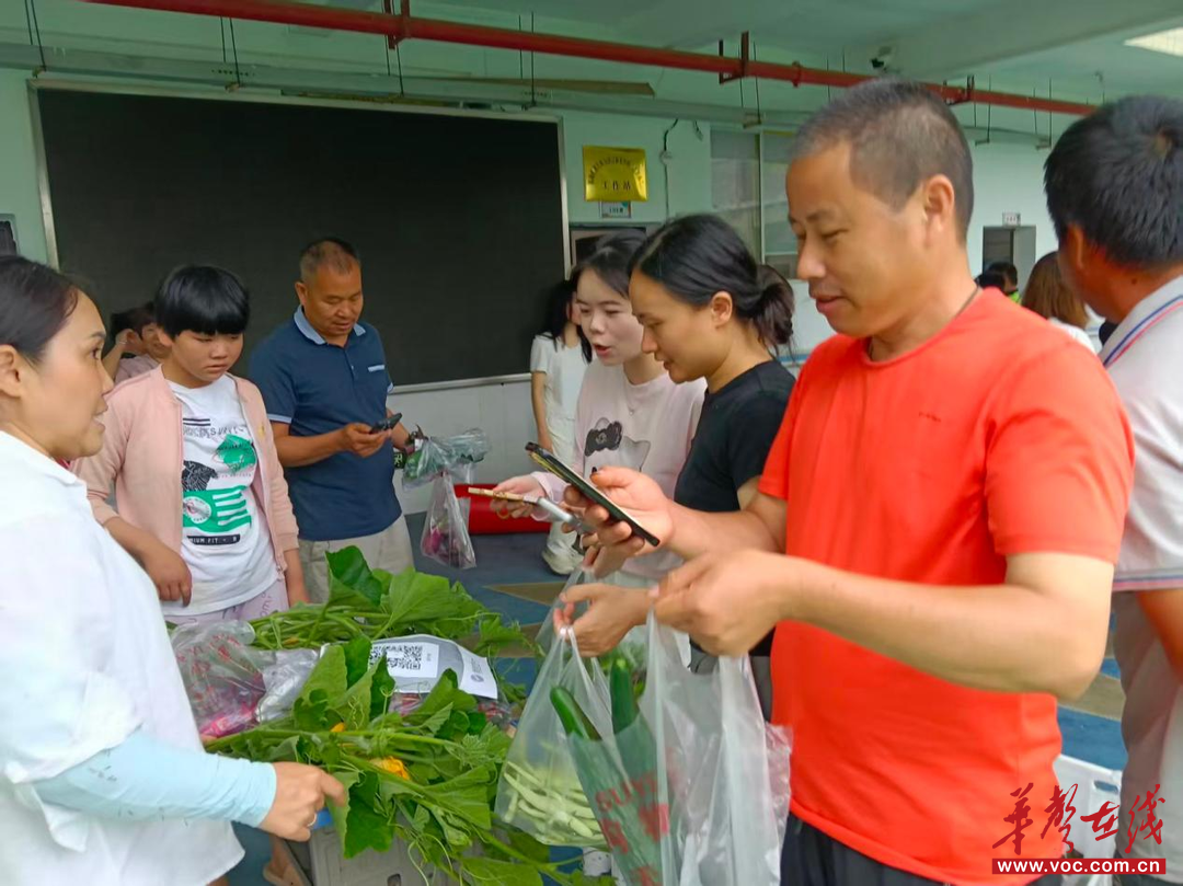 溆浦县特殊教育学校举办“绿色收获·爱心义卖”校园蔬菜售卖活动  