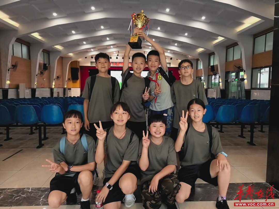 怀化市锦溪小学在省国防素养大赛中勇创佳绩