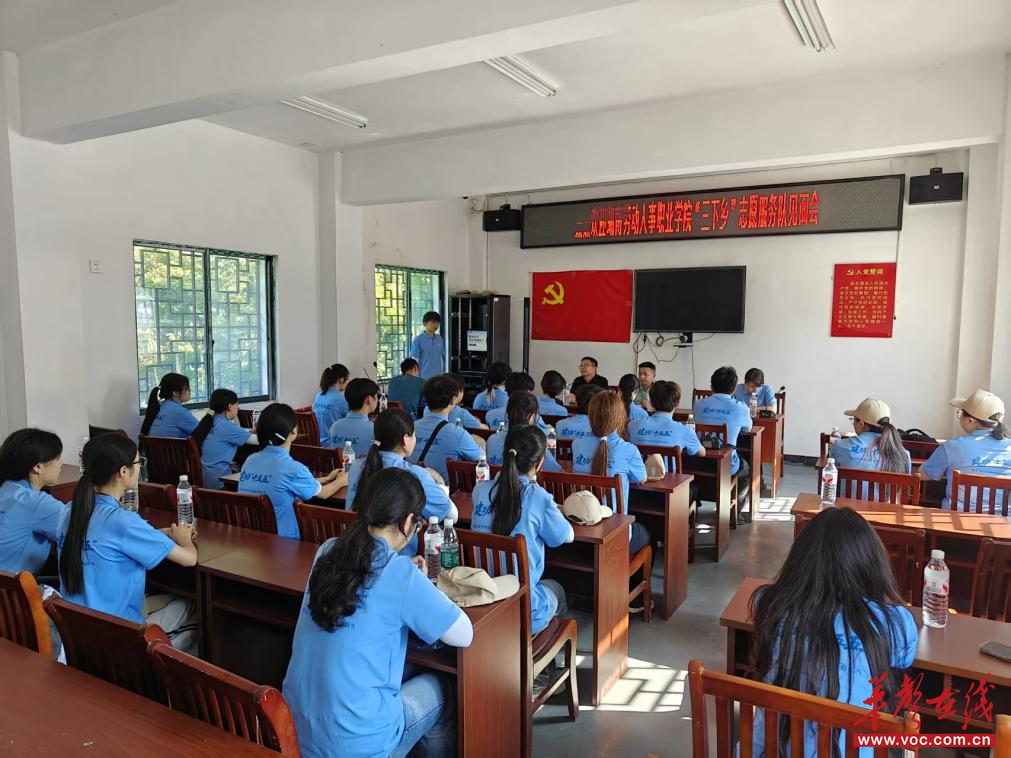 彩笔绘乡野 青春润水田 湖南劳动人事职业学院“三下乡”湘青彩绘服务队实践纪实