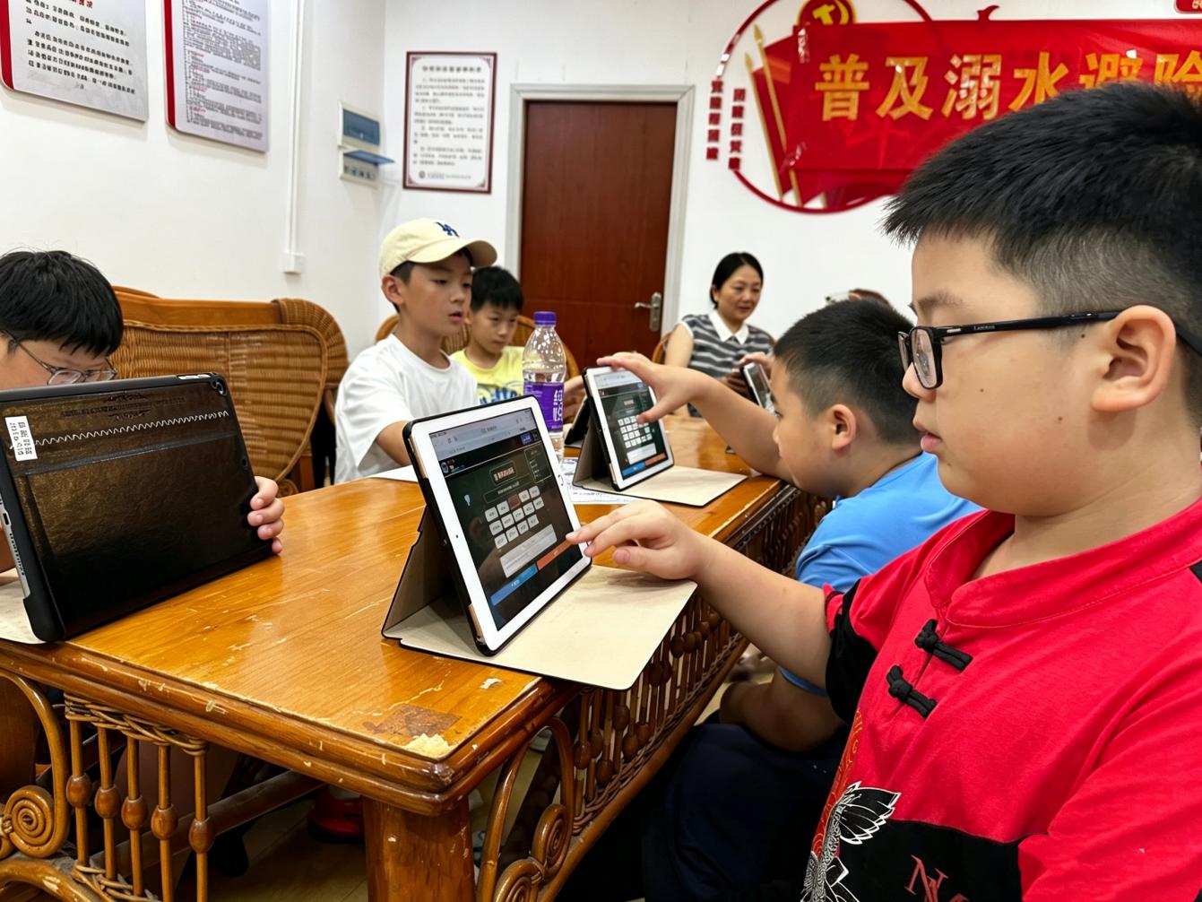 青竹湖畔社区：网格护航伴盛夏 科创启智助成长