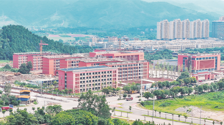新田一中新校区即将投用