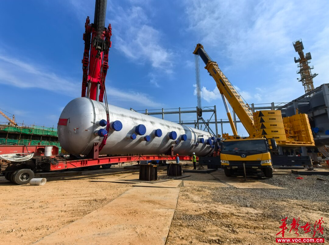 单台192吨！五矿二十三冶以毫米级精度攻克“巨无霸”吊装难关