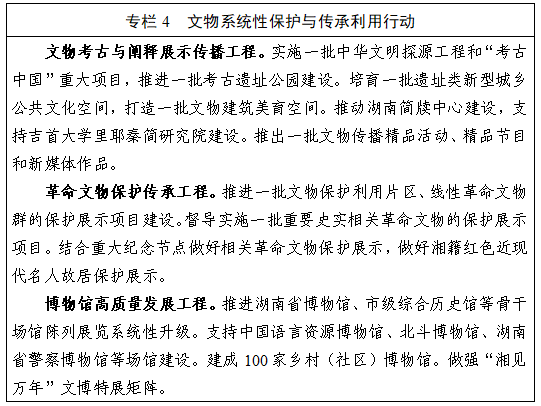 湖南省发布“十五五”文化和旅游发展规划