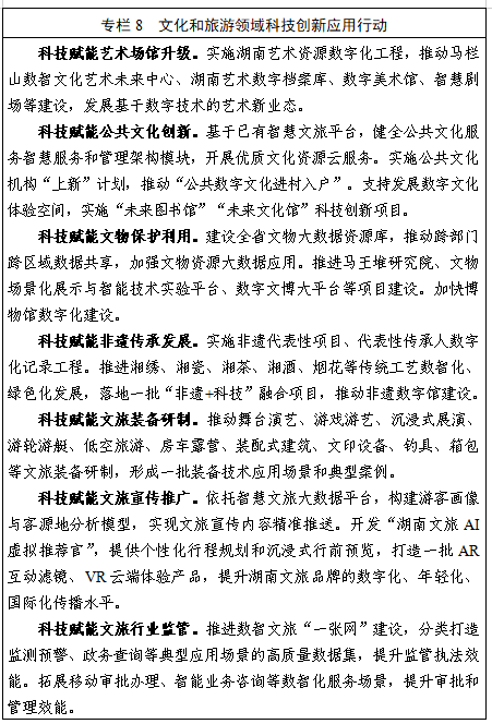 湖南省发布“十五五”文化和旅游发展规划