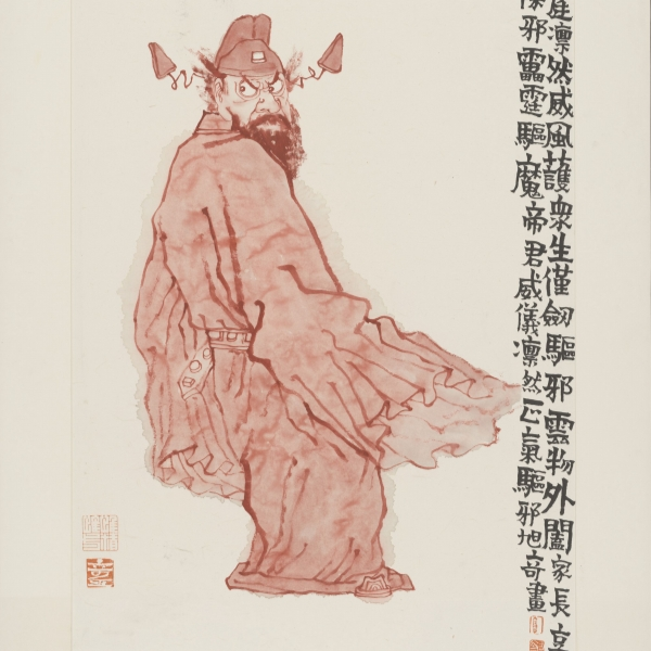 线条里的文化自信——访画家高旭奇