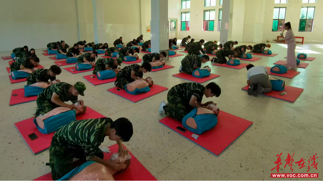 湖南劳动人事职业学院2026级新生“CPR+AED”应急救护技能培训顺利举办