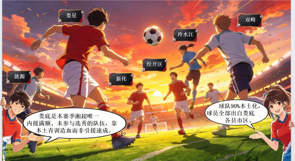 “湘超”的夏天④:娄底“拼抢到底”,为何这么强?