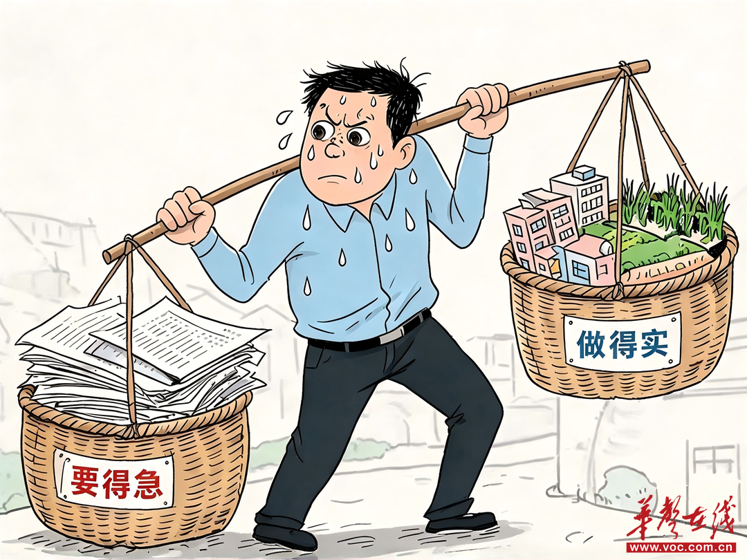 华声漫评:“要得急”催不来“做得实”