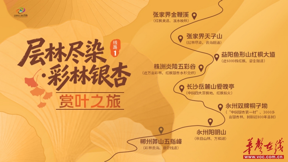 湖南秋天怎么玩?十条秋游线路出炉,还有消费券可领