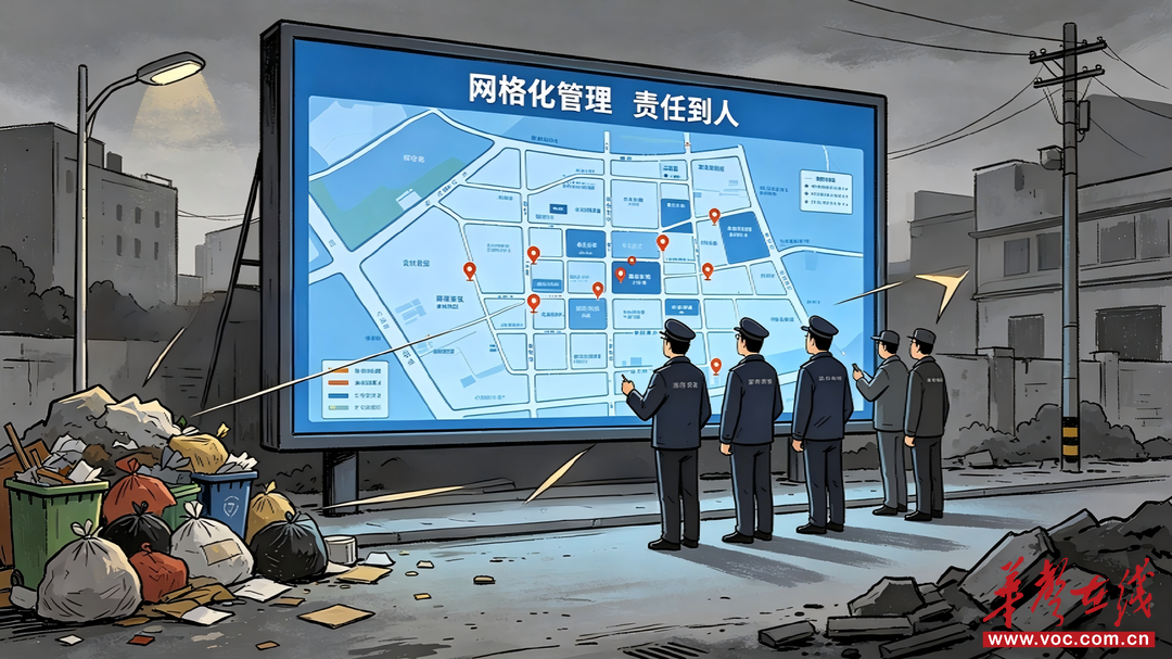 华声漫评:网格化不能只“绘在图上”