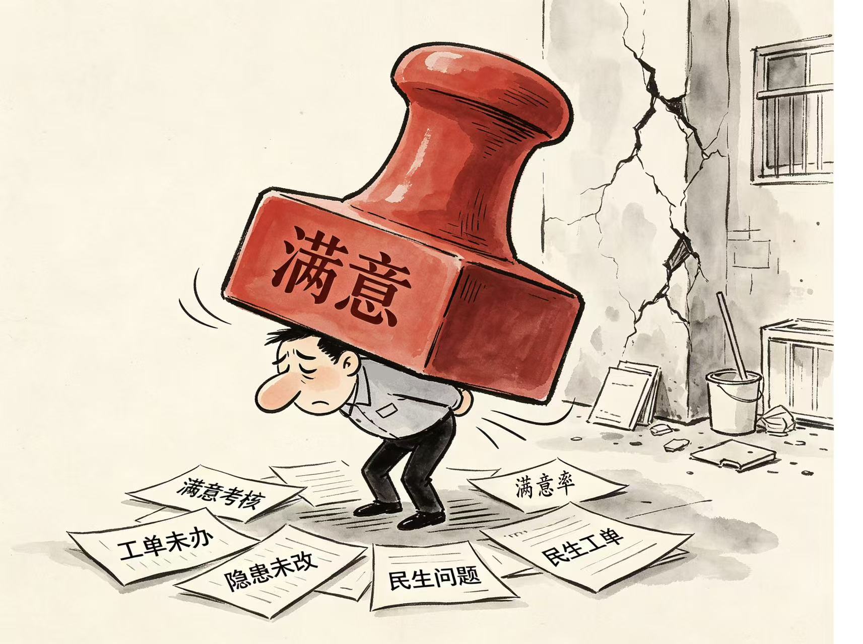 华声漫评:别让“满意率”捆住实干脚步